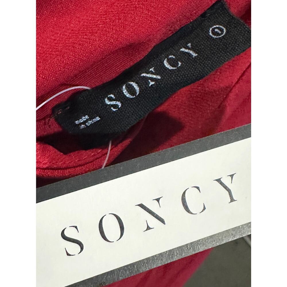 Soncy | Paint the Town Red Midi Dress - Picture 3 of 6